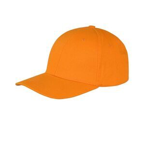Result Unisex Core Memphis 6 Panel Baseball Cap (Pack of 2) / Orange